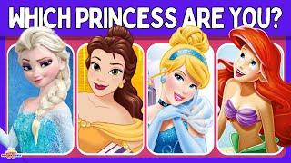 WHICH DISNEY PRINCESS ARE YOU?  | Disney Princess Personality Test | Disney Quiz