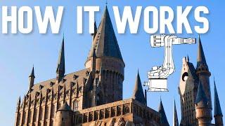 How It Works: HP & The Forbidden Journey | The Robot Ride Inside Hogwarts Castle