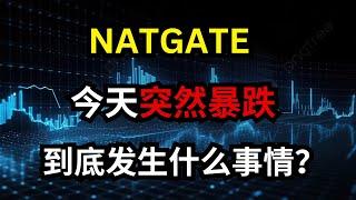 NATGATE今天突然暴跌，到底为什么？发生什么事情？#马股 #科技股 #natgate