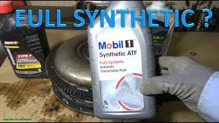 Why to use FULL SYNTHETIC Automatic Transmission Fluid in car or truck ?