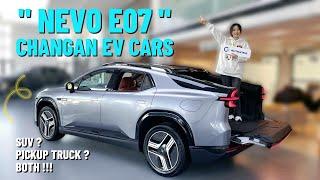 CHANGAN NEVO E07 ( شاسی بلند + پیکاپ ) برای فروش || پیاده‌روی داخلی و خارجی