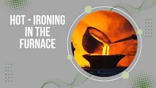 Professional forging: The process of heating iron from start to end