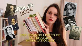 Lire en 2024 | Des grands livres de littérature internationale 