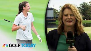 Caitlin Clark's LPGA Annika pro-am appearance creating 'buzz in the air' | Golf Today | Golf Channel