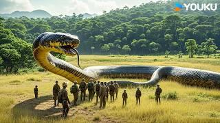 Everyone looked at the giant eye snake in silence! | Jurassic Revival | YOUKU MONSTER MOVIE