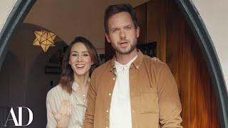 Troian Bellisario & Patrick J. Adams’s Eclectic Family Home In 20 Seconds