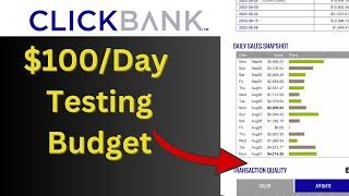 Proven Strategy: Test ClickBank Offers with Facebook Ads ($100/Day Budget)