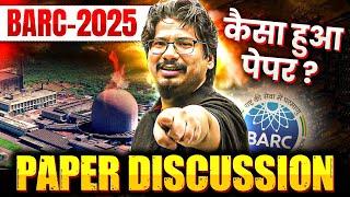 BARC-2025 Paper Discussion | Expected Cut-OFF & SAFE MARKS | #NEGIsir #NEGI10