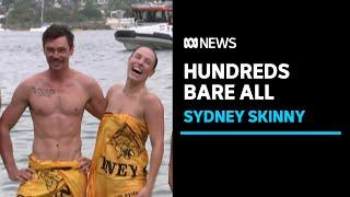 Hundreds shed their clothes for Sydney's annual nude swim | ABC News