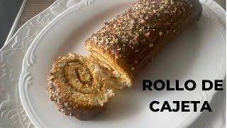 Rollo de Cajeta - Receta Facil