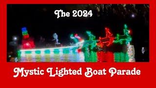 The 2024 Mystic Lighted Boat Parade