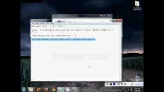 Installing Visual Studio 2010 in Windows 7
