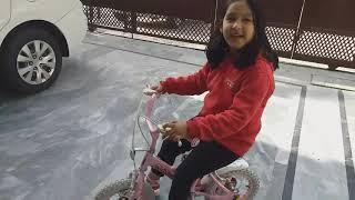 Ziva Riding her Bicycle | kids day out | kids activities | holiday  #zivakhan #kids #playtime #play