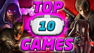 TOP 10 BEST VR GAMES (2024) | Meta Quest 2, Meta Quest 3, Meta Quest 3S