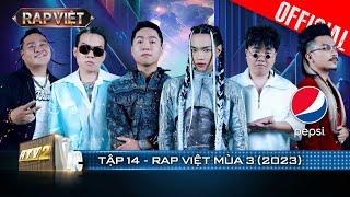 Rap Việt Mùa 3 - Tập 14: 3 Nón Vàng được tung, Top 9 bước vào Chung Kết lộ diện | Rap Việt 2023