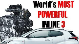 YARIS GR ENGINE in depth - G16E-GTS detailed overview and specs - WORLD'S MOST POWERFUL INLINE 3