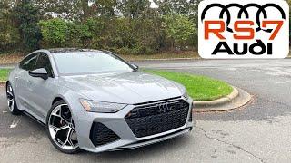 2025 Audi RS7 Performance: POV Start Up, Test Drive, Walkaround and Review