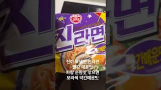 아미로그) bts jin이 모델인 진라면 신제품 만든사람 천재인가#btsjin#진라면#armyvlog