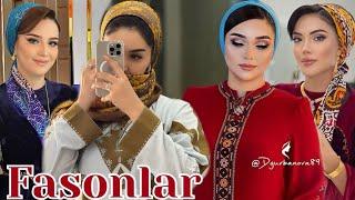 Taze ýyla taze moda koynek fasonlar | Dresses for women | turkmen fasonlar 2024