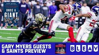 Saints Preview & Author Gary Myers joins to discuss his book "Once A Giant."