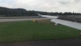 British airways Airbus A320 G-EUUY landing at Zurich