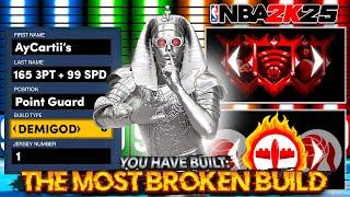 MAKE THIS DEMIGOD BEST BUILD THAT BROKE NBA2k25 ASAP!