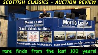 Morris Leslie - Scottish Classic Car Auction Sep2024. The widest selection of Classic and Retro Cars