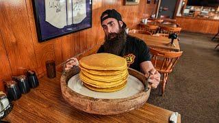 BEATEN ONLY 3 TIMES IN 14 YEARS! | OL' SOUTH'S 10LB PANCAKE CHALLENGE | BeardMeatsFood