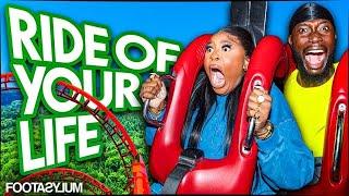 Nella Rose SCREAMS icks at Filly from roller coaster?! Ride Of Your Life Ep1 @Footasylumofficial