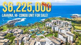 Maui Oceanfront Luxury Condo For Sale at 1 Bay Dr #5301Lahaina, Hawaii, Real Estate Video Tour(SOLD)