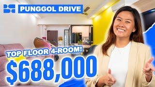 Singapore HDB | 612B Punggol Drive | 4-Room HDB | $688,000 | bleubricks By PLB | Caline