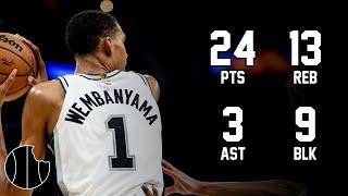 Victor Wembanyama Highlights | Clippers vs. Spurs | 4th Nov 2024