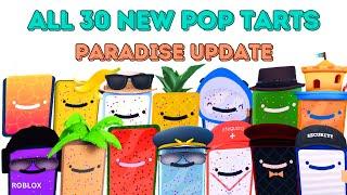 How To Find All 30 New Pop Tarts in Find The Pop Tarts Paradise Island Dimension Update | Roblox