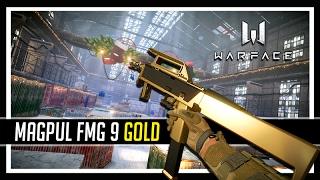 Warface MAGPUL FMG 9 Gold Delicia de Arma