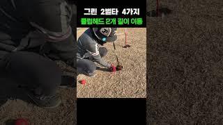 그린  2벌타 상황 4가지 파크골프 규칙 설명 7