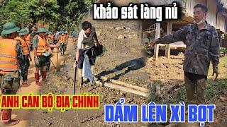 Anh cán bộ địa chính dẩm lên XÌ BỌT nghi có người tại làng nủ