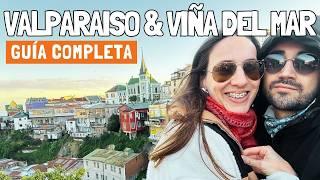 Cómo visitar VALPARAISO y VIÑA DEL MAR por tu cuenta | Itinerario, precios y más! 