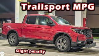 2024 Honda Ridgeline Trailsport – MPG Test | Real-world Highway Fuel Economy & Range