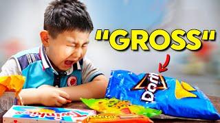 Chinese Kids try American Snacks for the First Time