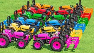 DEUTZ FAHR with colors | Cultivate BIG FARM In Fs22 | Farming Simulator 22 |