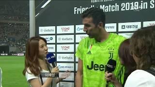 이혜성 아나운서 영어 잘하쥬? 부폰(Buffon) 인터뷰 유벤투스