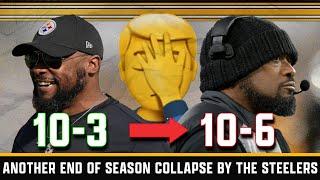 Another End of Season Collapse by the Steelers | How Far Will They Go into The Playoffs? #Steelers