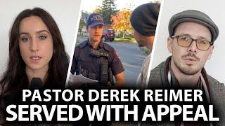 Calgary police visit Pastor Derek Reimer to deliver notice of appeal over prior acquittal