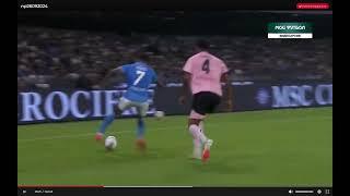 Neres Napoli vs Palermo