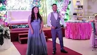 wedding of Mr. Daryl & Mrs. Diana Jane Dela Rosa #goodvibesemceebert