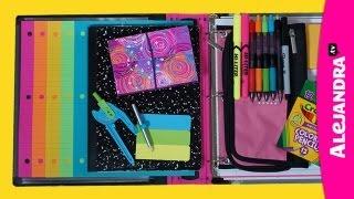 Back to School Organizing Tips: Binder & School Notebook Organization