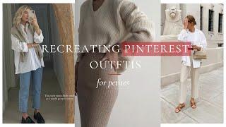 Recreating Pinterest Winter to Spring Outfits | Petite Style Outfits & Ideas