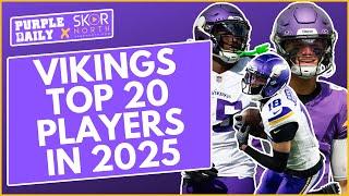 Minnesota Vikings top 20 players for 2025 season