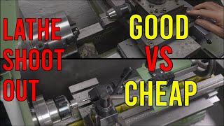 Schaublin vs Mini-lathe lathe shoot out || RotarySMP