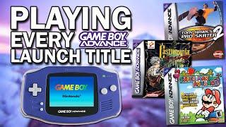 PLAYING EVERY GAME BOY ADVANCE (GBA) LAUNCH GAME